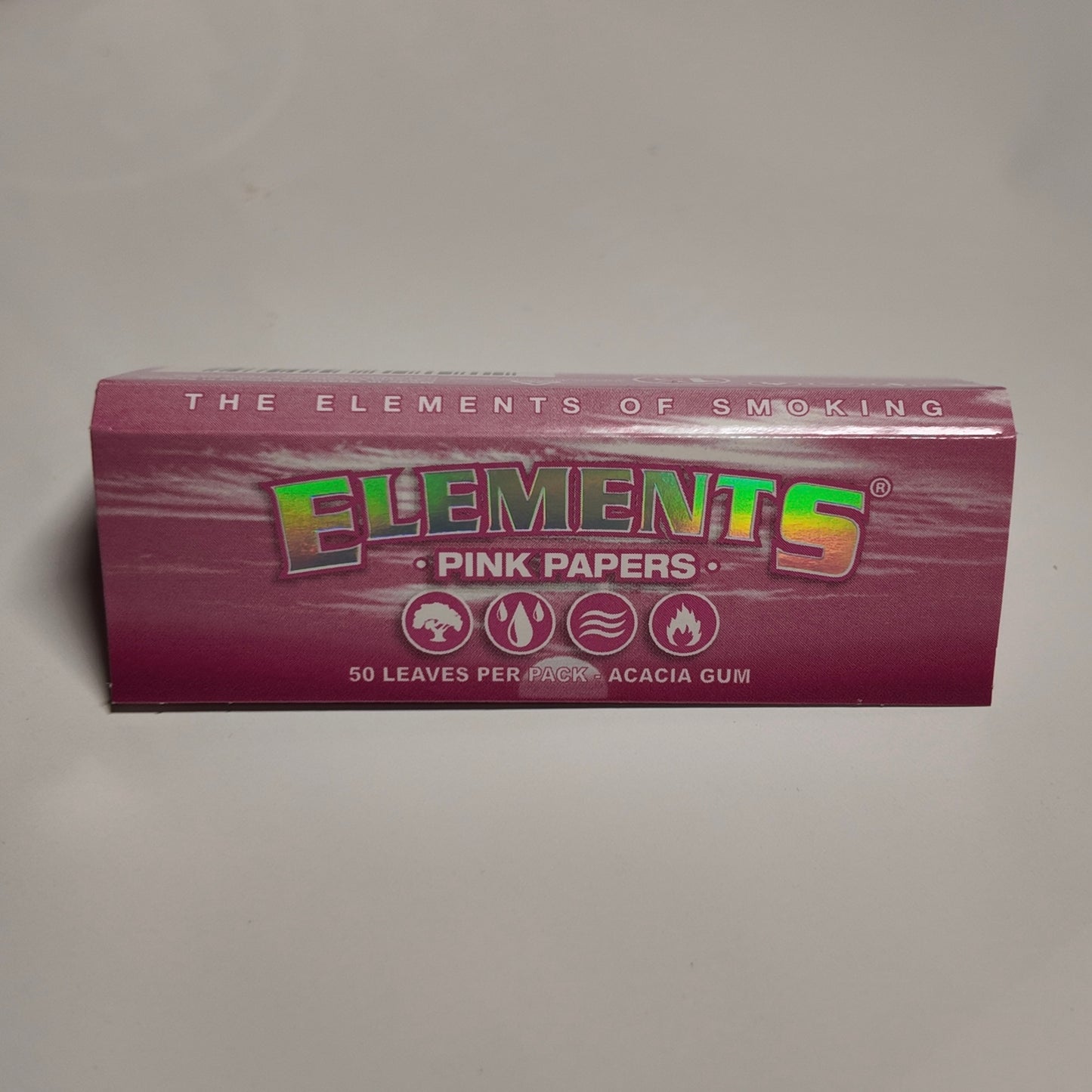 ELEMENTS Pink 1 1/4 Rolling Papers