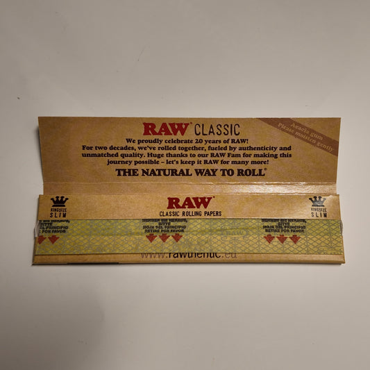 RAW Classic King Size Slim Papers