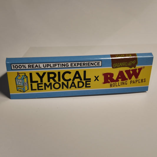 RAW Lyrical Lemonade Flavor King Size Wide Papers