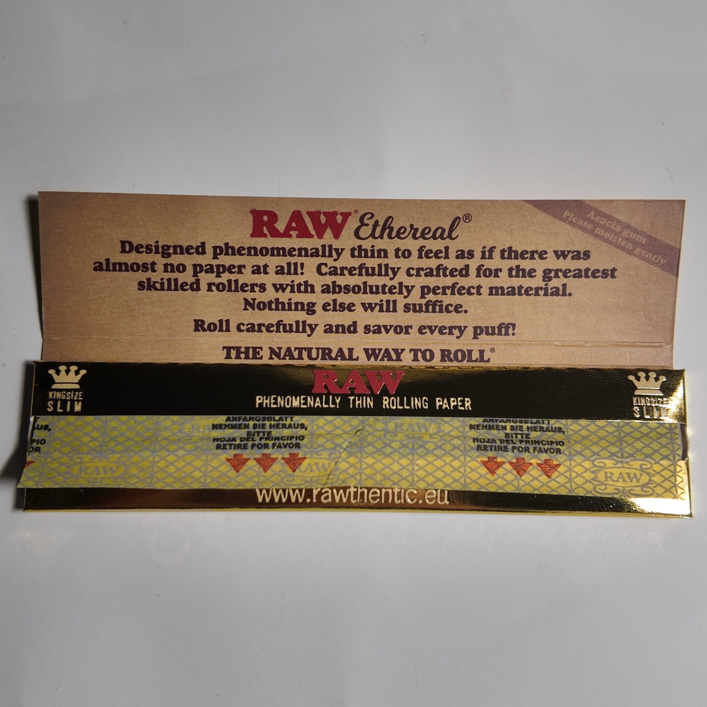 RAW Ethereal King Size Slim Papers