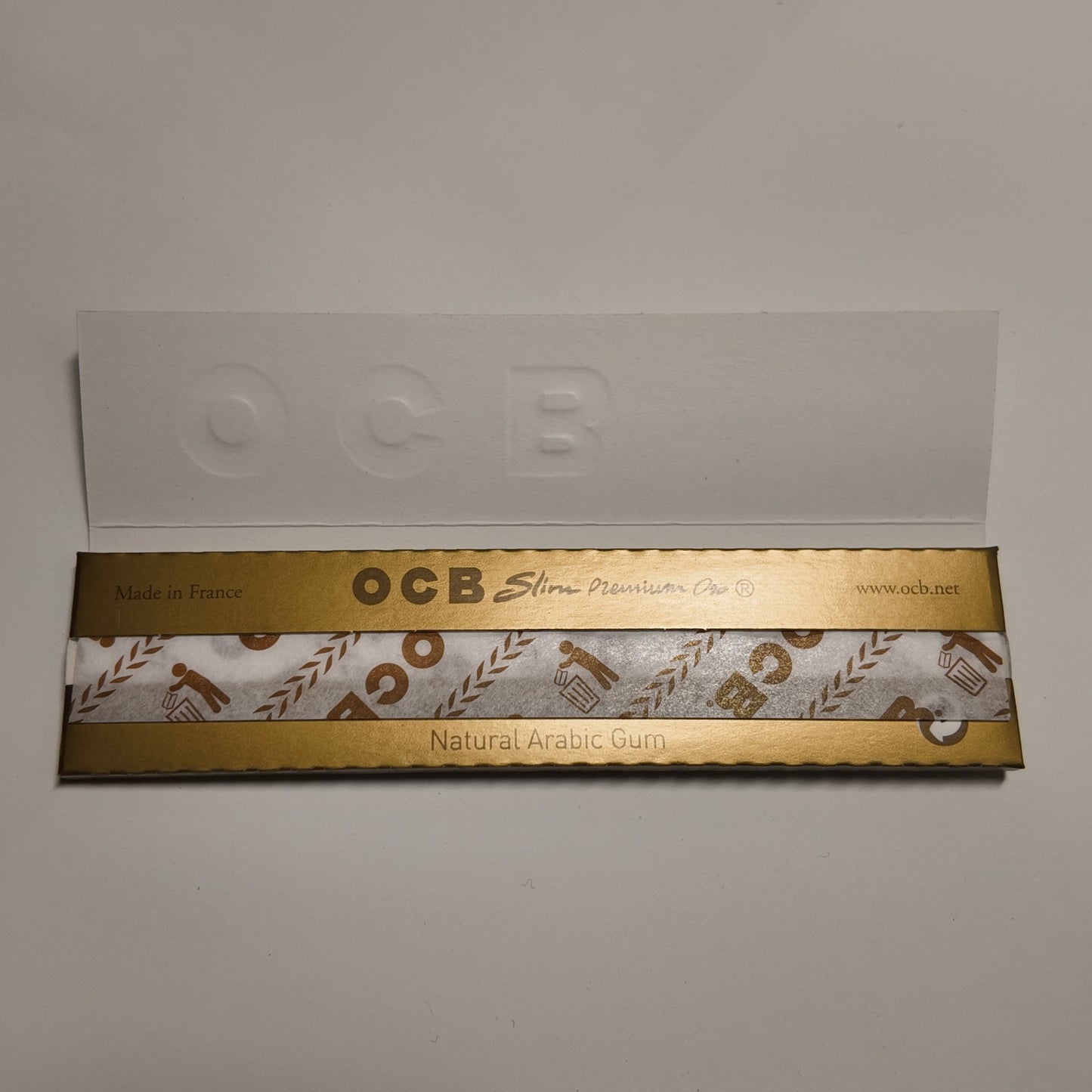 OCB Premium Gold King Size Slim Papers