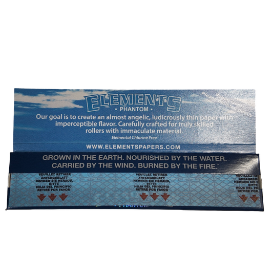 ELEMENTS Phantom King Size Slim Papers